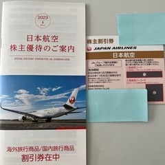JAL株主優待券　2024年11月末まで