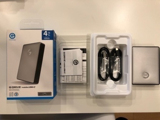 【引取り限定】G DRIVE HDD 4TB