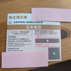 【ネット決済・配送可】JAL 国内線の株主割引券