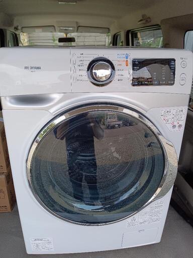 アイリスオーヤマ ドラム式洗濯機 HD71-W/S 7.5kg 2019年 www