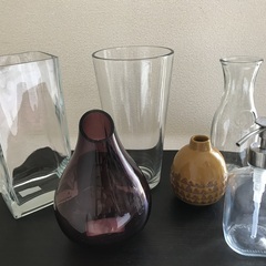 ガラスの花瓶