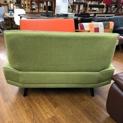 2人掛けソファー グリーン