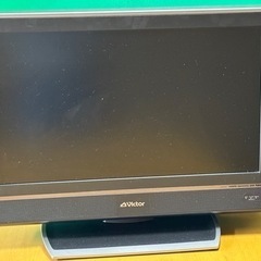 中古テレビ　ビクター26型　2007年製　モニター可/チューナー故障