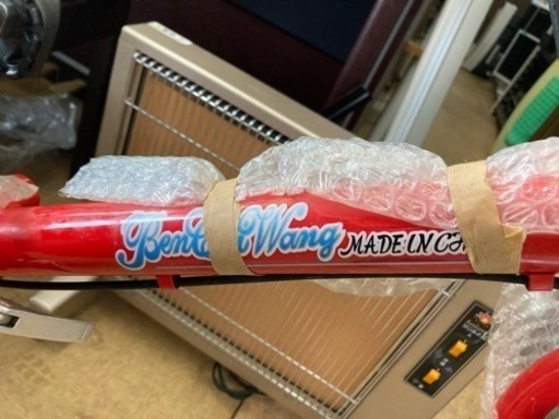 未使用品】折りたたみ自転車(赤) リサイクルショップ宮崎屋 佐土原店