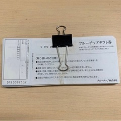 ブルーチップギフト券