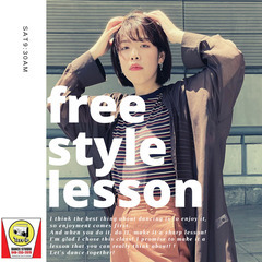 【土曜09:30】freestyle lesson(菜月子先生)...