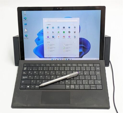 送料無料 保証付 キーボード ドッキング Microsoft タブレット Surface Pro 4 中古良品 第6世代i5 8GB 高速SSD Bluetooth カメラ Office