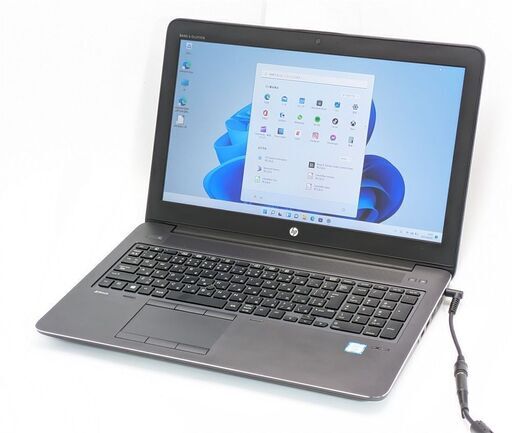 送料無料 保証付 SSD+HDD フルHD 15.6型 ゲーミング ノートパソコン HP ZBook 15 G3 中古良品 Xeon 32GB 無線 Bluetooth NVIDIA Win11 Office