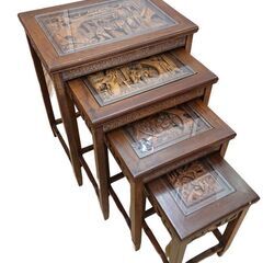 木彫 テーブル(家具)の中古が安い！激安で譲ります・無料であげます