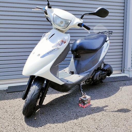 2650.K5モデル、外装新品♪　アドレスv125 自賠責保険2年半付属　千葉県柏市　即日配送、自走引き取りも可能
