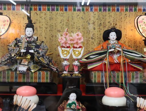 ≪ZJ1248ジ限≫映?作 京風 三五親王 芥子 七人飾 雛人形/ひな人形