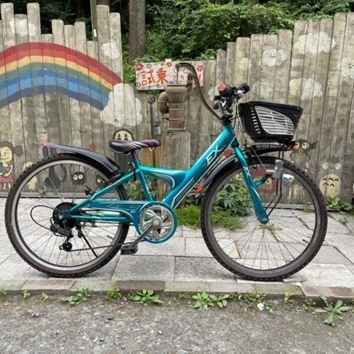 【3447】子供車　ブリヂストン　24インチ　8,300円（防犯・税込）