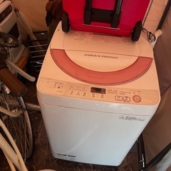 シャープ６キロ洗濯機