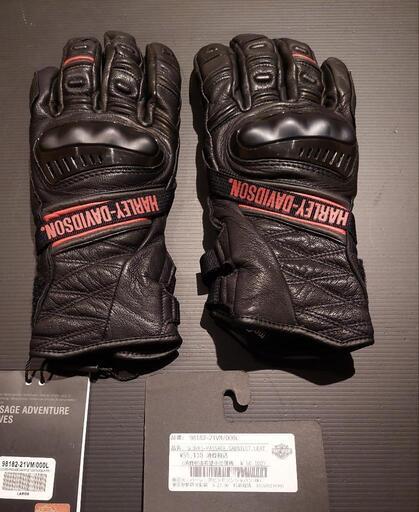 レザーグローブ GLOVE ブラック ハーレーダビッドソン 純正 新品