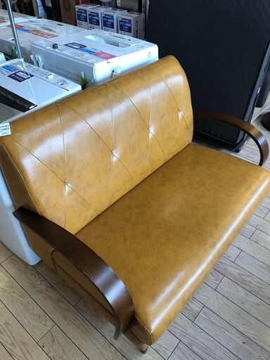 2人掛けｿﾌｧｰ　ｷｬﾒﾙ【ﾄﾚﾌｧｸ桶川店】