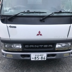 【ネット決済】三菱キャンターダブルピック4WD　