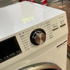 👕コンパクト👚2020年製 AQUA 8kgドラム式洗濯機 AQW-FV800E