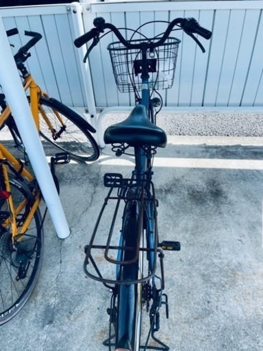 IBERIS ママチャリ ママチャリ IBERIS イベリス ブルー 27インチ 変速付き 自転車