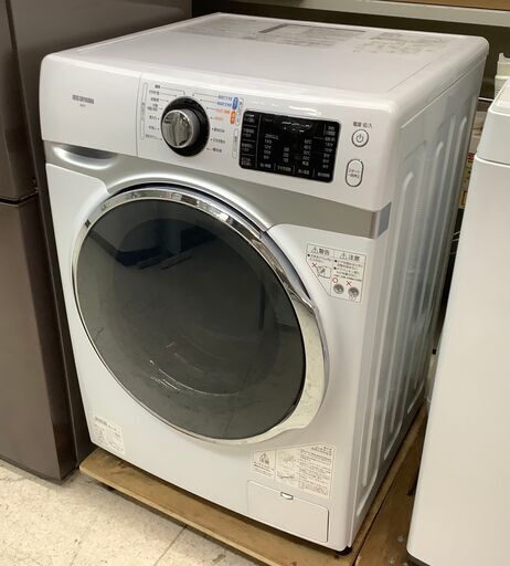 IRIS OHYAMA/アイリスオーヤマ ドラム式洗濯機 7.5kg HD71-W/S 2021年製【ユーズドユーズ名古屋天白店】J2597