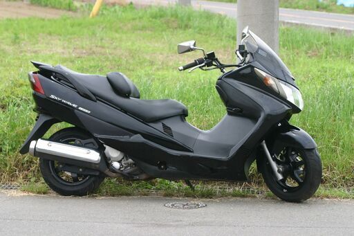 埼玉発114-6365Km】SUZUKI スカイウェイブ250S CJ43A 自賠責保険付 極少走行車 埼玉発114-6365Km】自賠責保険付SUZUKI スカイウェイブ250S CJ43A 極少