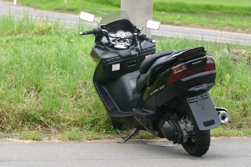 埼玉発114-6365Km】自賠責保険付SUZUKI スカイウェイブ250S CJ43A 極少