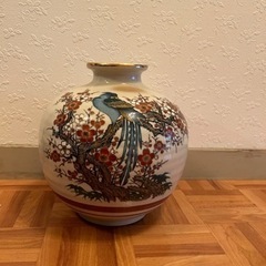 九谷焼　置き物　花瓶