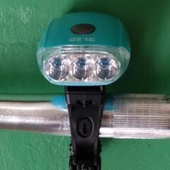 🚲自転車用LEDライト電池式　ジャンク🤕