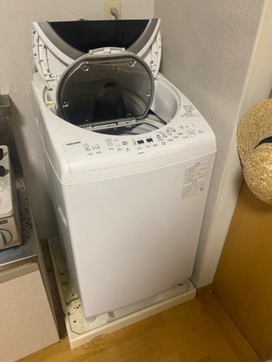TOSHIBA 東芝 洗濯機 ZABOON AW-8VM1 8kg 2021年製