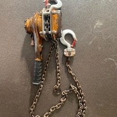 キトー　レバーブロック　0.8トン　中古　まだまだ使えます