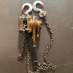 キトー　レバーブロック　0.8トン　中古　まだまだ使えます