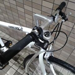 試乗OK❗美車　700C クロスバイク 7段変速ホワイト🎵今週末まで2,000円引き❗