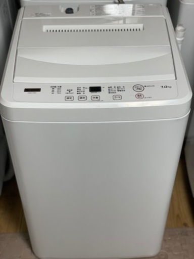 送料・設置込み　洗濯機　7kg ヤマダ　2022年製