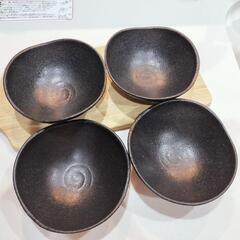 小鉢皿 黒 4個セット