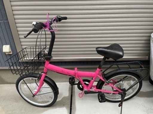 折りたたみ自転車　20インチ　変速付き