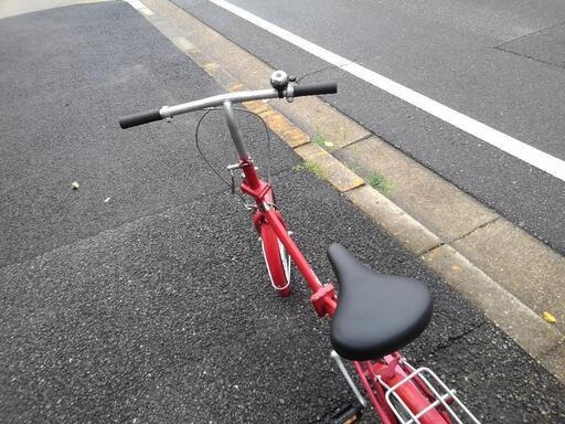 名古屋プレミアム商品券＆金シャチマネーOK！中古自転車２５６３　前後タイヤ新品！　折り畳み　２０インチ　ギヤなし　ワイヤー錠　ライトは付属していません 名古屋プレミアム商品券＆金シャチマネーOK！中古自転車2563 前後