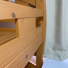 行き先決定】丸みをおびてて可愛い2段ベット