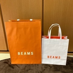 BEAMS 紙袋　サブバック　ビームス
