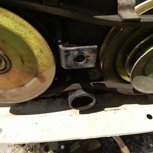 整備済み程度良好 三菱車軸式耕運機MM270
