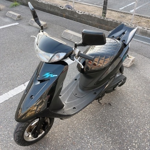 バイク 原付 リモコンジョグ 後期 低走行 6500キロ エボ仕様 カスタム