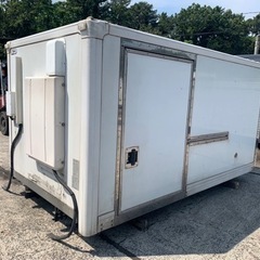 No.782 保冷バン 2ｔ 車  アルミ 箱 バイク 倉庫 トラック コンテナ 米 保管庫 物置 DIY