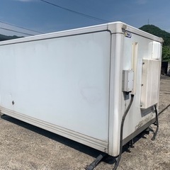No.782 保冷バン 2ｔ 車  アルミ 箱 バイク 倉庫 トラック コンテナ 米 保管庫 物置 DIY