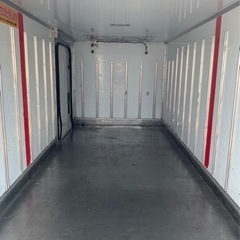 No.782 保冷バン 2ｔ 車  アルミ 箱 バイク 倉庫 トラック コンテナ 米 保管庫 物置 DIY