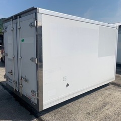 No.787 保冷バン 2ｔ 車  アルミ 箱 バイク 倉庫 トラック コンテナ 米 保管庫 物置 DIY