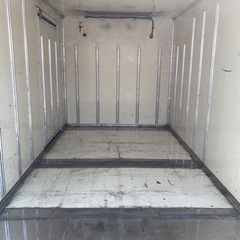 No.787 保冷バン 2ｔ 車  アルミ 箱 バイク 倉庫 トラック コンテナ 米 保管庫 物置 DIY