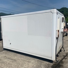 No.787 保冷バン 2ｔ 車  アルミ 箱 バイク 倉庫 トラック コンテナ 米 保管庫 物置 DIY