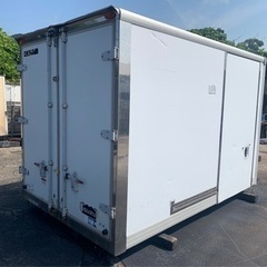 No.791 保冷バン 2ｔ 車  アルミ 箱 バイク 倉庫 トラック コンテナ 米 保管庫 物置 DIY