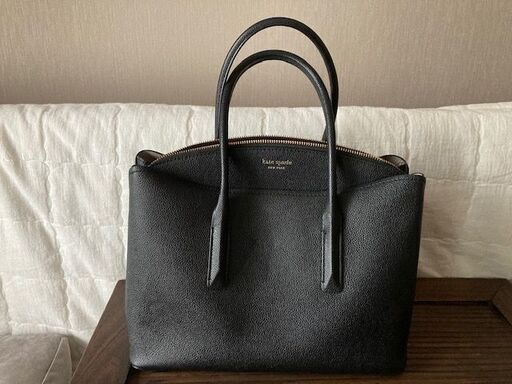 ケイトスペード トートバッグ マルゴー ブラック 美品/ストラップ無