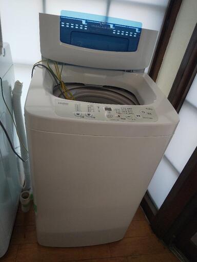 ハイアールの4.2Kg全自動洗濯機（JW-K42M-W）