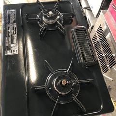 美品 2021年 パロマ LPガス用 ガステーブル 左強火 IC-S37BM-L 魚焼未使用 