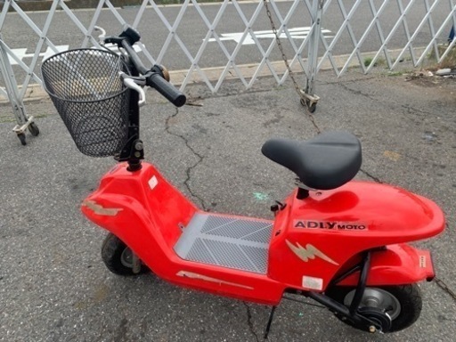電動バイク　ADLY MOTO　通電OK 現状品　公道は走れません